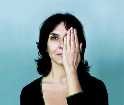 Sophie Calle photographed by Jean-Baptiste Mondino in 2003
