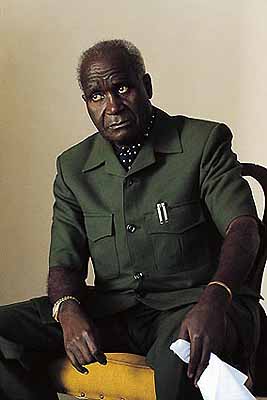 David GoldblattKenneth Kaunda, Lusaka, 1986pigment ink on cotton rag paper30 x 42cm© 2003 Michael Stevenson