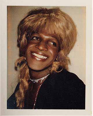 Ladies and Gentlemen (Marsha Johnson) 1974, Polacolor Type 108, 10,8 x 8,6 cm
