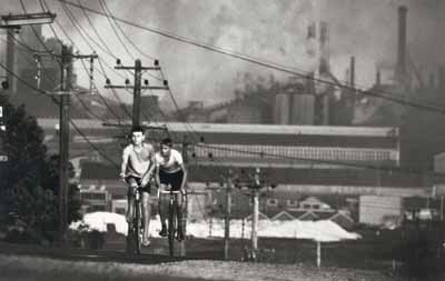 David Moore (1927–2003)
Newcastle Steelworks, 1963 1963
photograph; gelatin silver on layout sheet
© David Moore Estate