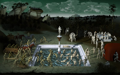 Miao Xiaochun, Fountain of Youth, 2007, C-Print, 228 x 360 cm