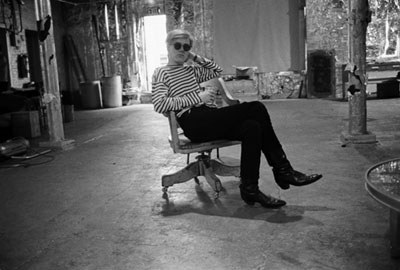 STEPHEN SHOREAndy Warhol, the Factory, NYC1965-1967black and white photograph32,4 x 48,3 cm