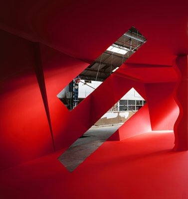 Vitry, 2007Lambda print© Georges Rousse. Galerie RX, Paris.