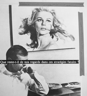 Astrid KleinQue reste-t-il de nos regards..., 1980, Detail Collage81 x 95,5 cm