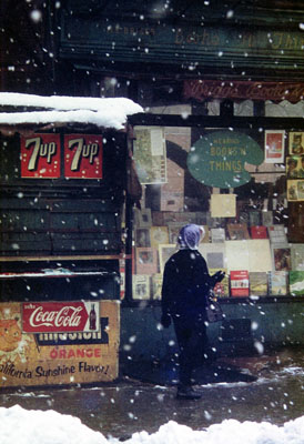 Smoking, c. 1953. Modern chromogenic print