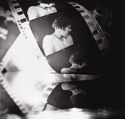 © Jaroslav Rössler, Untitled (composition with film-strip), ca. 1926/1991. Jaroslav Rössler - Portfolio 1991 - Prague House of Photography