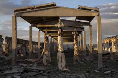 Almagul MenlibayevaBefore the Solar Eclipse, III, 2009Lambda print mounted on alu-dibond28 x 42 in. (71 x 107 cm)Edition of 5Image courtesy of Priska C. Juschka Fine Art