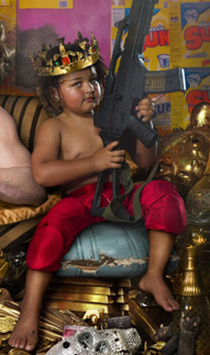 © David LaChapelle, The Rape of Africa (detail) 2009