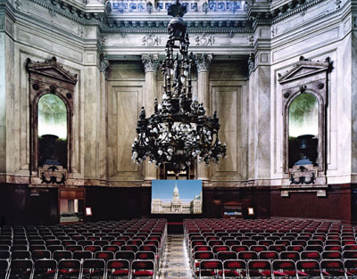 Candida HöferCongress of Buenos Aires I, 2006© Candida Höfer/VG Bild-Kunst, Bonn/ SAVA, Buenos Aires 2009C-print200 x 251 cmArtist's collection
