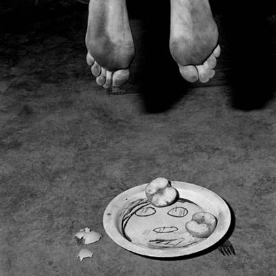 Roger Ballen, Boarding House, Fragments, 2005, courtesy of Hamiltons Gallery