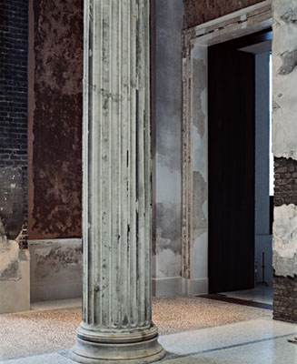 Thomas Florschuetz, Enclosure (Neues Museum) 25, 2009/2010, C-print, Diasec © VG Bild-Kunst, Bonn 2010