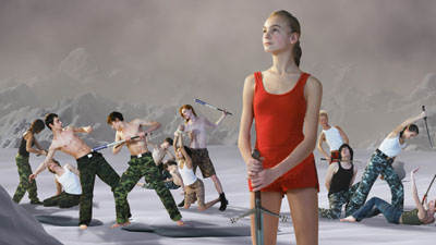 AES+F, Last Riot, 2007, Video/Installation, © AES+F. Courtesy Triumph Gallery and Multimedia Art Museum Moscow (MAMM)