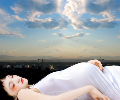 Angel No 13, C-print behind plexi, 2006 © Cui Xiuwen