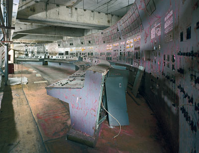 © ROBERT POLIDORI, UNIT 4 CONTROL ROOM, CHERNOBYL, 2001
