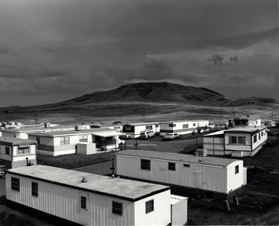 Robert Adams (American, b. 1937): MOBILE HOMES, JEFFERSON COUNTY, COLORADO, 1973George Eastman House collections© Robert Adams, courtesy of Fraenkel Gallery, San Francisco, and Matthew Marks Gallery, New York