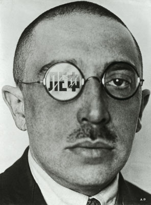 Alexander Rodchenko Caricature Showing Osip Brik, variant of a cover for LEF Magazine, 1924Photomontage, reproduction 24,2 x 17,9 cmPrivate collection &copy; Rodchenko&rsquo;s Archive / 2011, ProLitteris, Zurich
