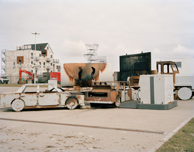 Schiphol Airport, Fire Training Area, 2010 © Dana Lixenberg
