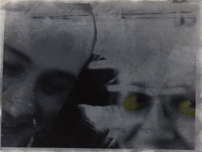 Untitled, 1970s. Gelatin silver print hand coloured 18 x 23,9 cm