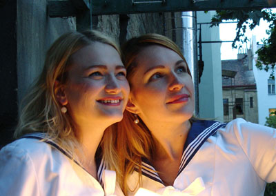 Lucia Tk&aacute;čov&aacute; & Anetta Mona Chisa, 2010.Photo by Anetta Mona Chisa