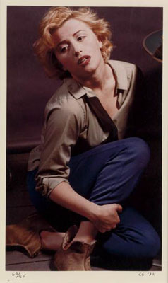Cindy Sherman, "As Marilyn Monroe." Chromogenic print, 1982.Estimate:$8,000-12,000