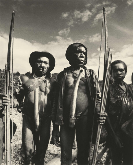 Ceremonial Gathering, Irian Jaya, 1992, © Don McCullin, courtesy of Hamiltons