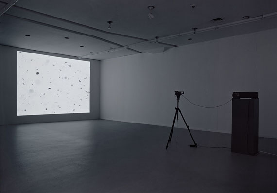 Dieter Kiessling, Staub 2 , 1996 / 2000VideoinstallationNiedersächsische Sparkassenstiftung© VG Bild-Kunst, Bonn 2011