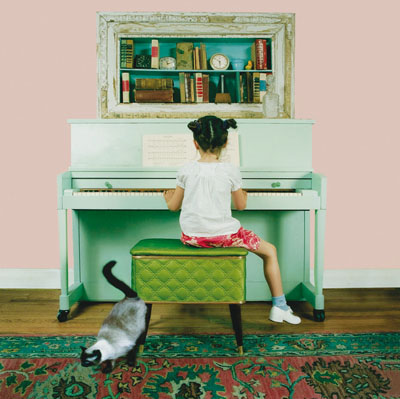 Julie Blackmon, Camptown Races, pigment ink print, 2005.Estimate $2,000 to $3,000. © Julie Blackmon
