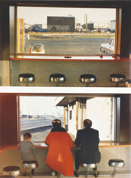 Dan Graham (*1942)View Interior, New Highway Restaurant, Jersey City, N.J., 1967 (detail)C-prints (printed in 1996)each 50.6 x 76.2 cm (images)On permanent loan from Siemens AG, Munich, to the Sammlung Moderne Kunst since 2003© Dan Graham