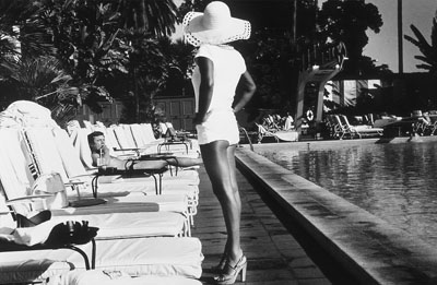 © Anthony Friedkin, Woman by the Pool, Beverly Hills Hotel, 1975