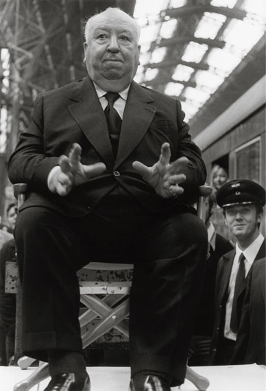 Alfred Hitchcock, Frankfurt am Main, 1972© Barbara Klemm