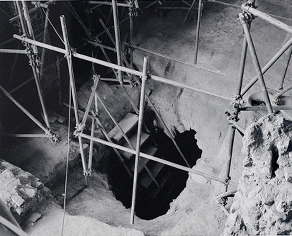Joachim Koester, Time of the Hashshashin (Alamut Castle &ndash; Interior) [detail], 2011, From a series of six silver gelatin prints. Courtesy Jan Mot, Brussels