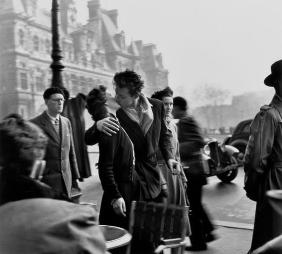 Robert DoisneauLe Baiser de L'Hotel de Ville, Paris, 1950Signed gelatin silver print, printed laterEstimate: &pound;4,000 - 6,000
