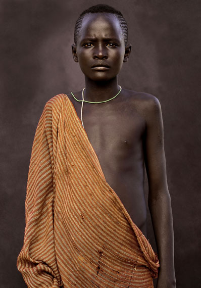 &copy; Mario Marino, Faces of Africa,  Malega, Surma Boy, Ethiopia, 2011140 x 110 cm, Archival Pigment Print / Hahnemühle Paper