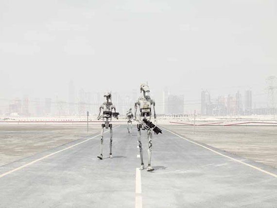 Dark Lens, Battles Droid’s Rounds,Dubai, 2010© Cédric DelsauxCourtesy Acte 2 Photo